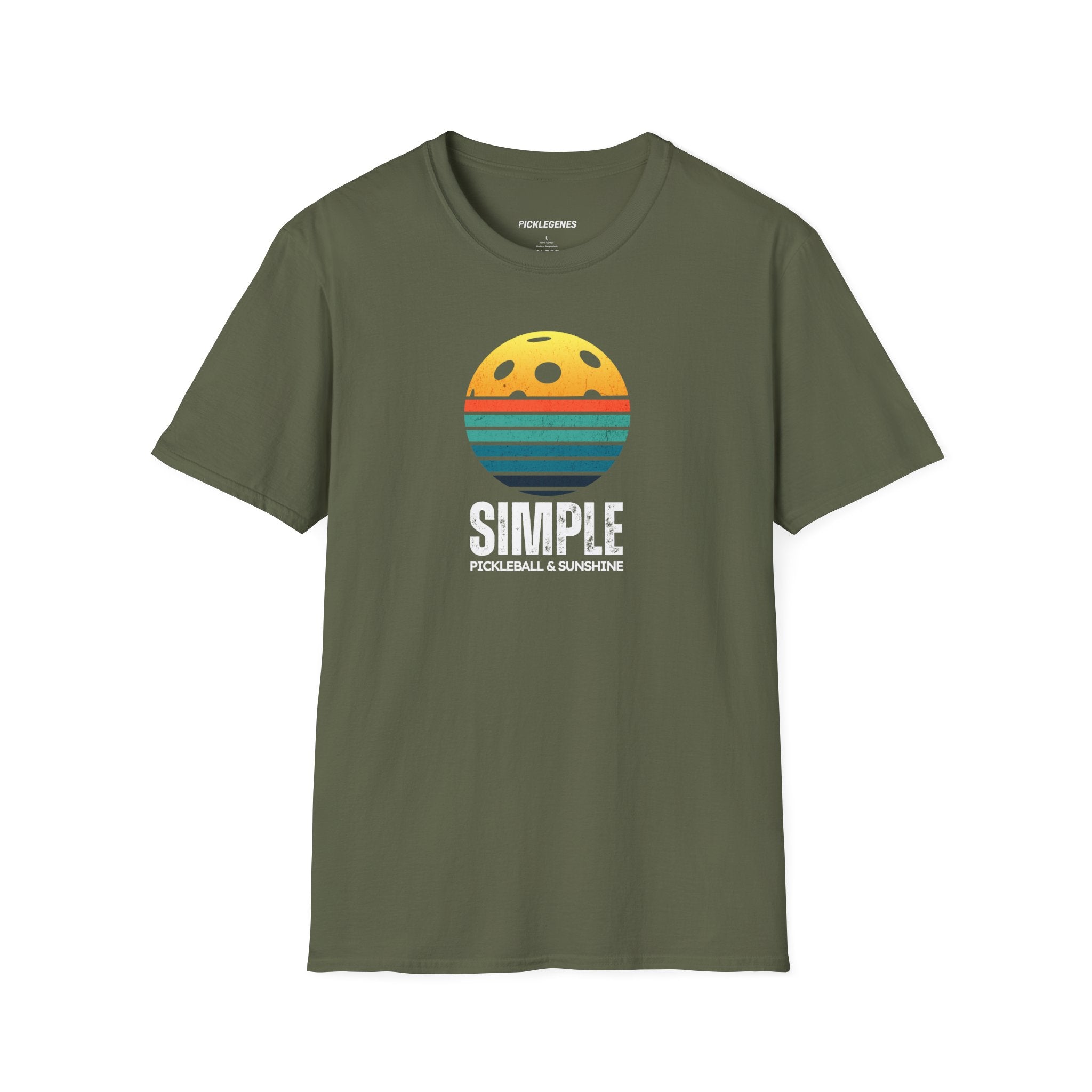 Simple Pickleball And Sunshine Pickleball T-shirt - Pickleball T-Shirt Design 11