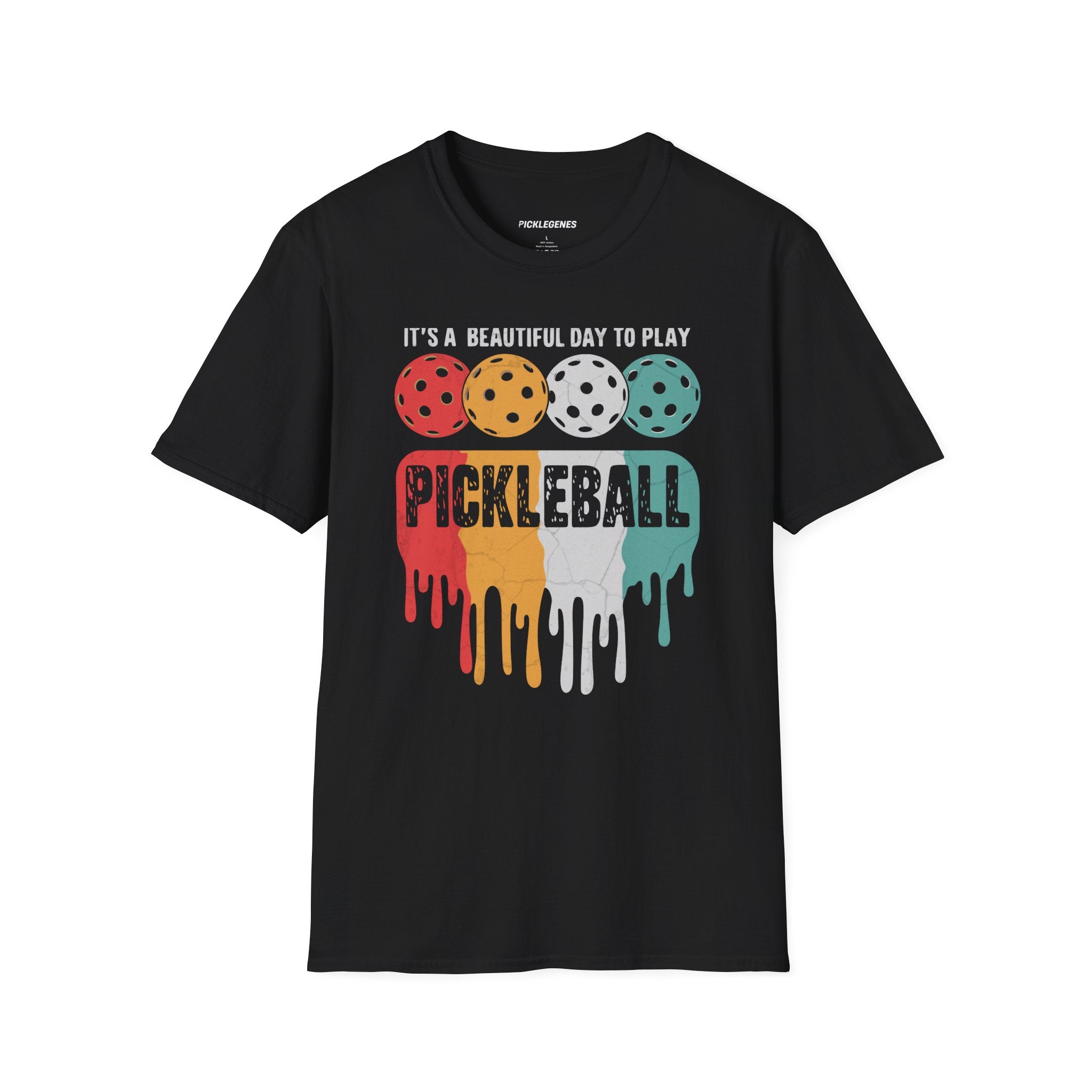 It's A Beautiful Day To Play Pickleball T-shrit - Pickleball T-Shirt Design 12