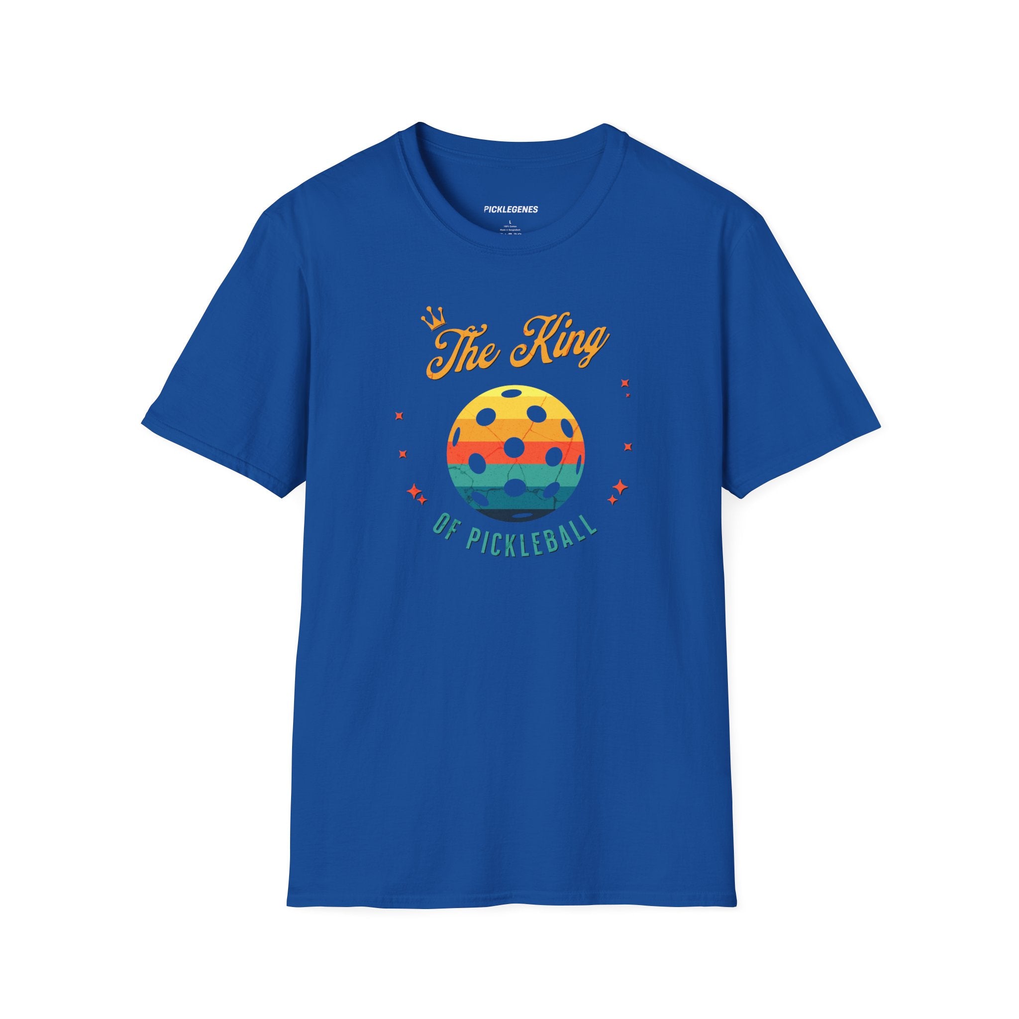 The King Of Pickleball T-shirt for Men - Pickleball T-Shirt Design 12