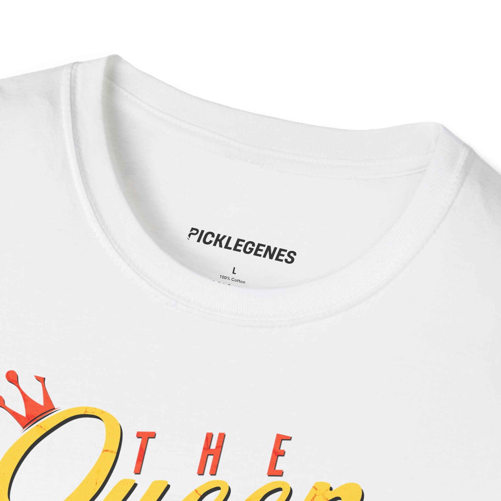 The Queen Of Pickleball T-shirt - Pickleball T-Shirt Design 16