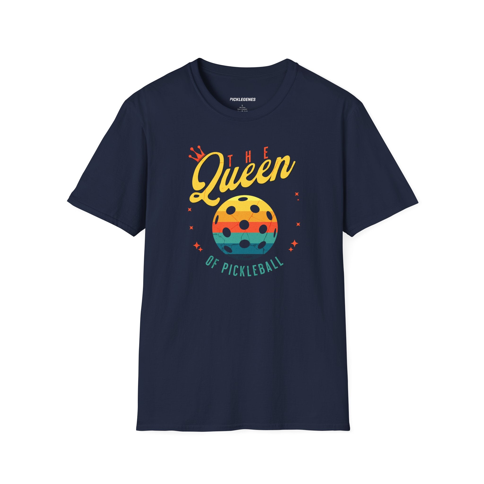 The Queen Of Pickleball T-shirt - Pickleball T-Shirt Design 13