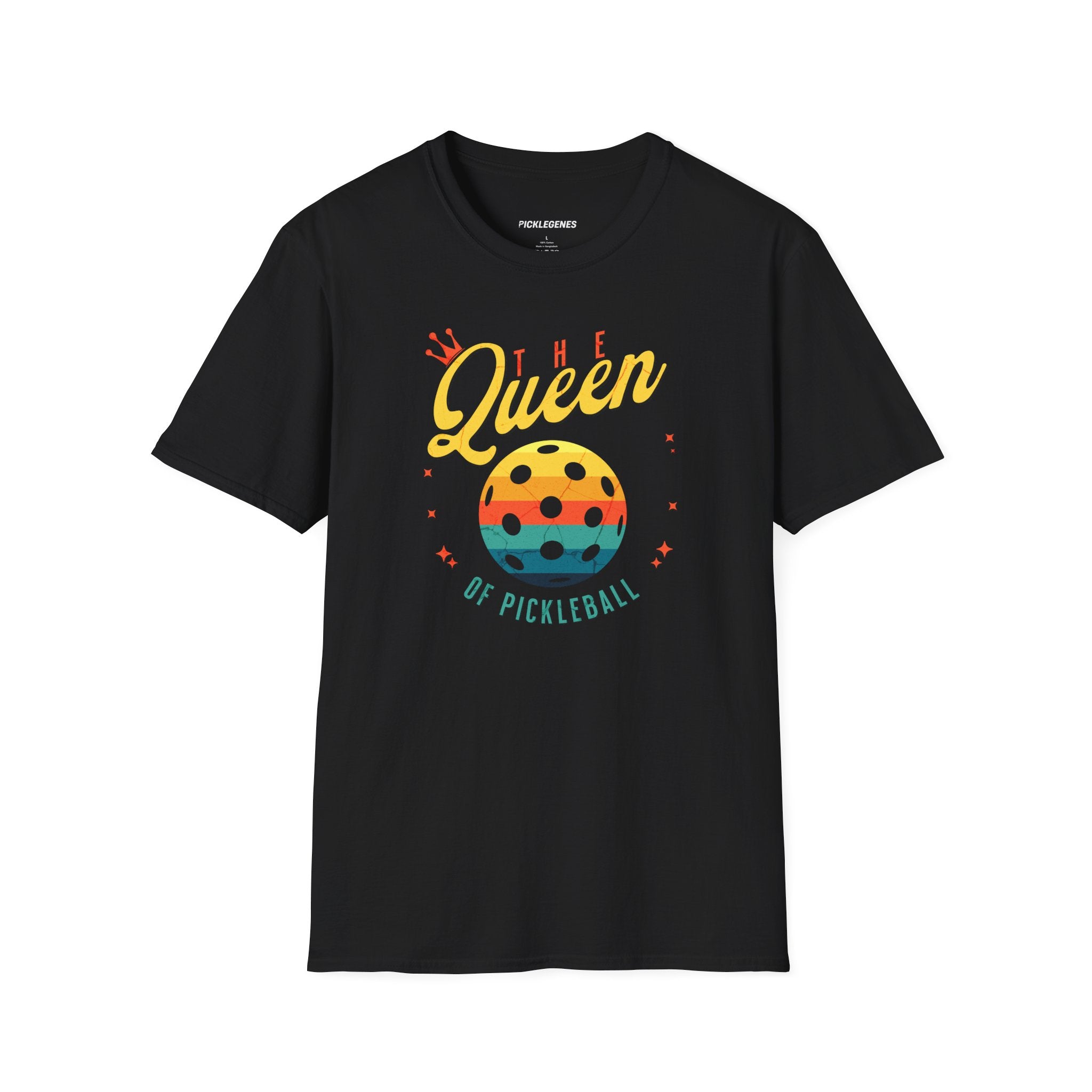 The Queen Of Pickleball T-shirt - Pickleball T-Shirt Design 9