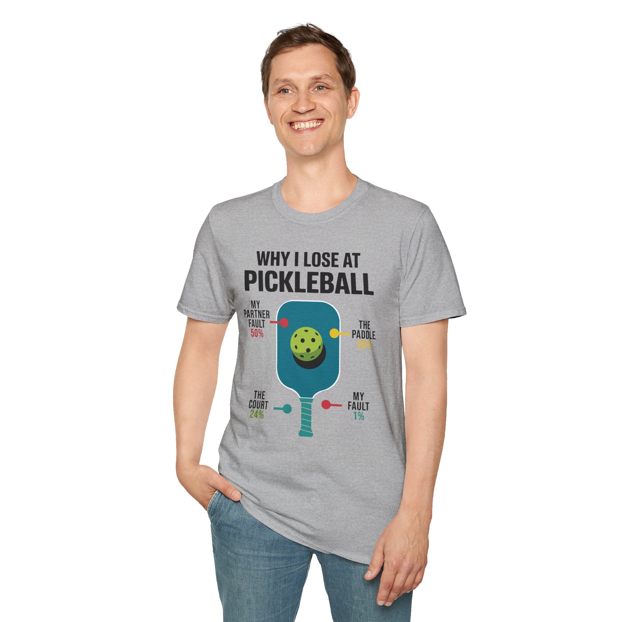 Why I Lose At Pickleball T-shirt - Pickleball T-Shirt Design 27