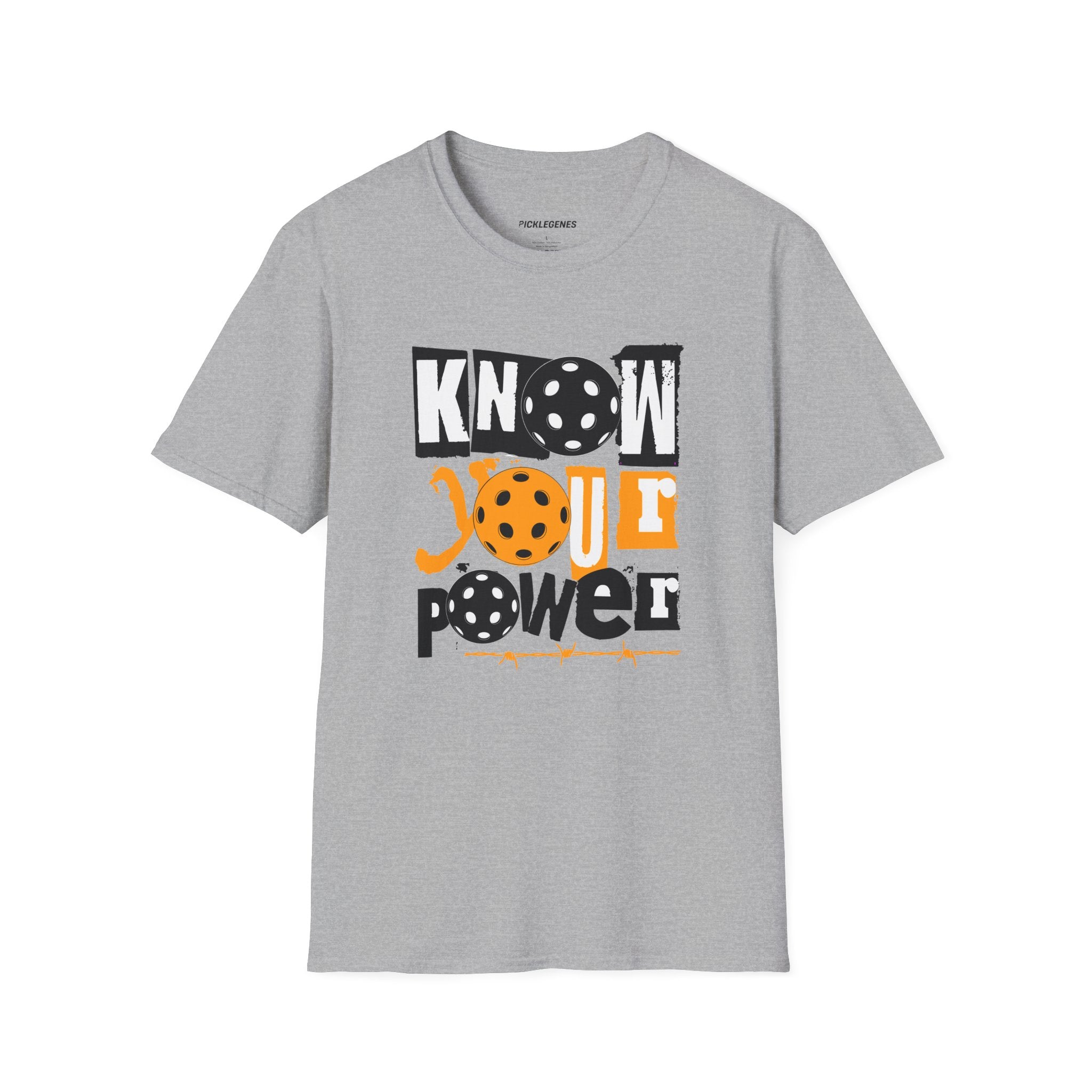 Know Your Power - Pickleball T-Shirt Design 10