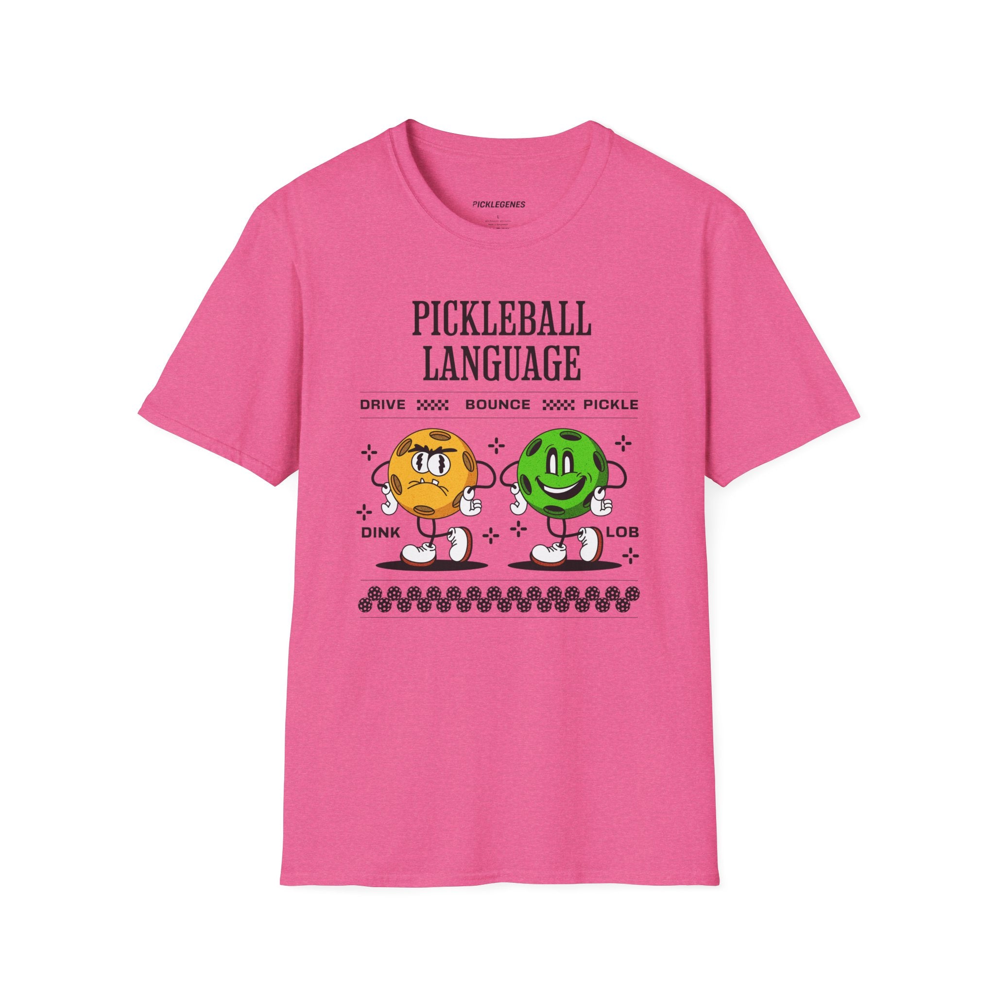 Pickleball Language Funny Pickleball T-shirt - Pickleball T-Shirt Design 14
