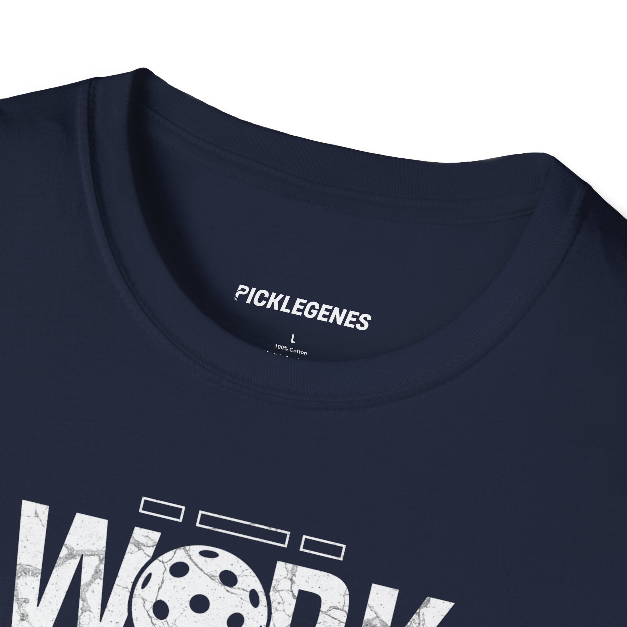 Work Hard And Play Big Pickleball T-shirt - Pickleball T-Shirt Design 31