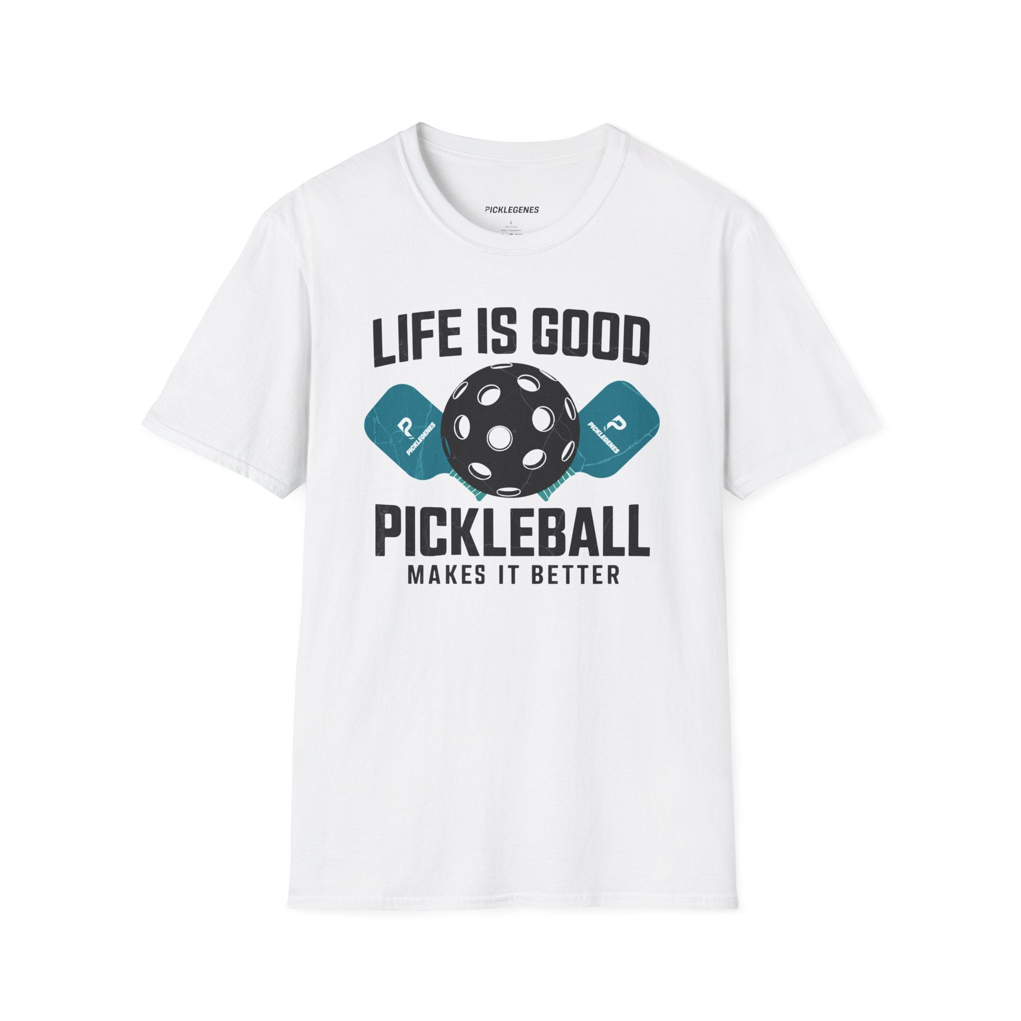 Life Is Good Funny Pickleball T-shirt - Pickleball T-Shirt Design 8