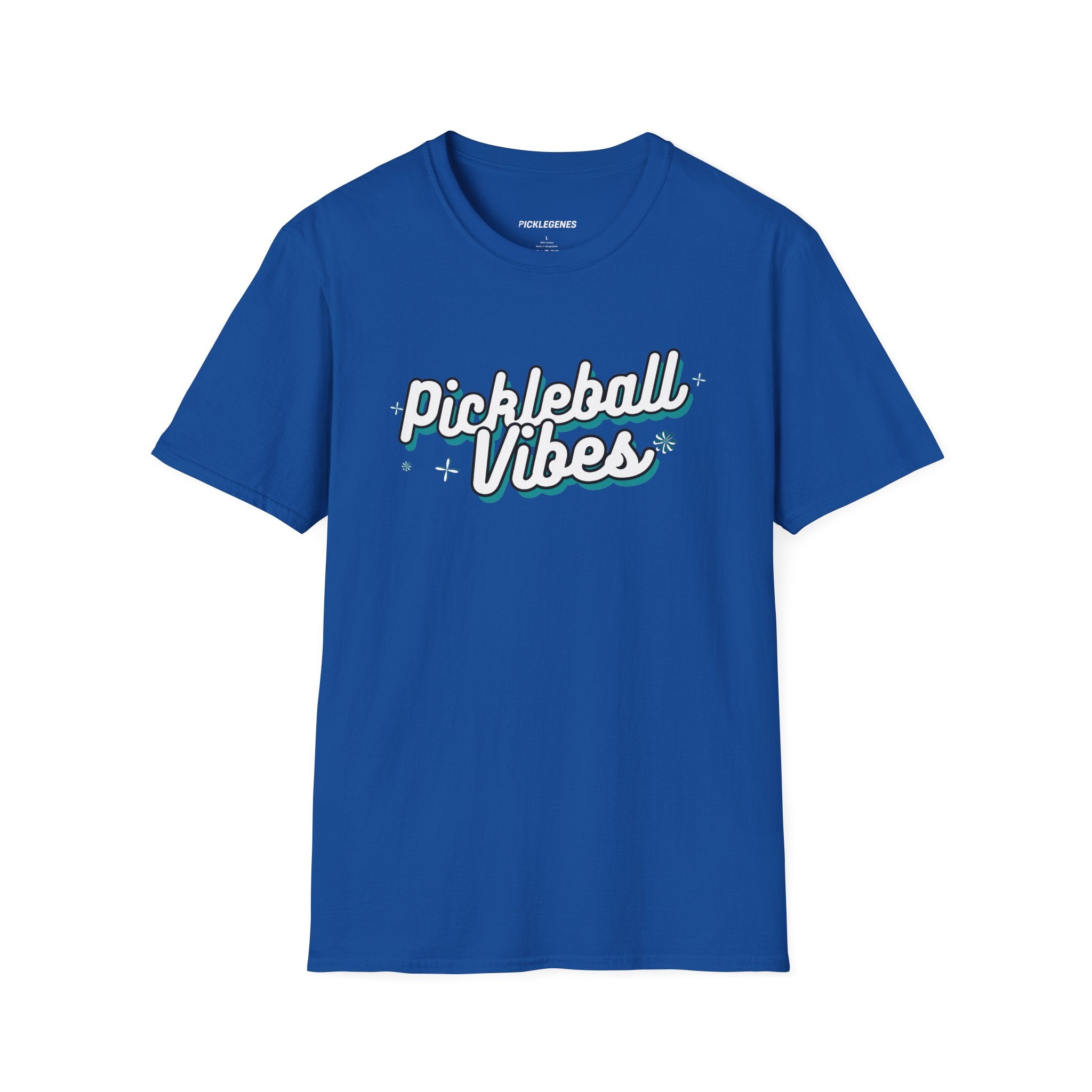 Pickleball Vibes Typo Pickleball T-Shirts - Pickleball T-Shirt Design 12