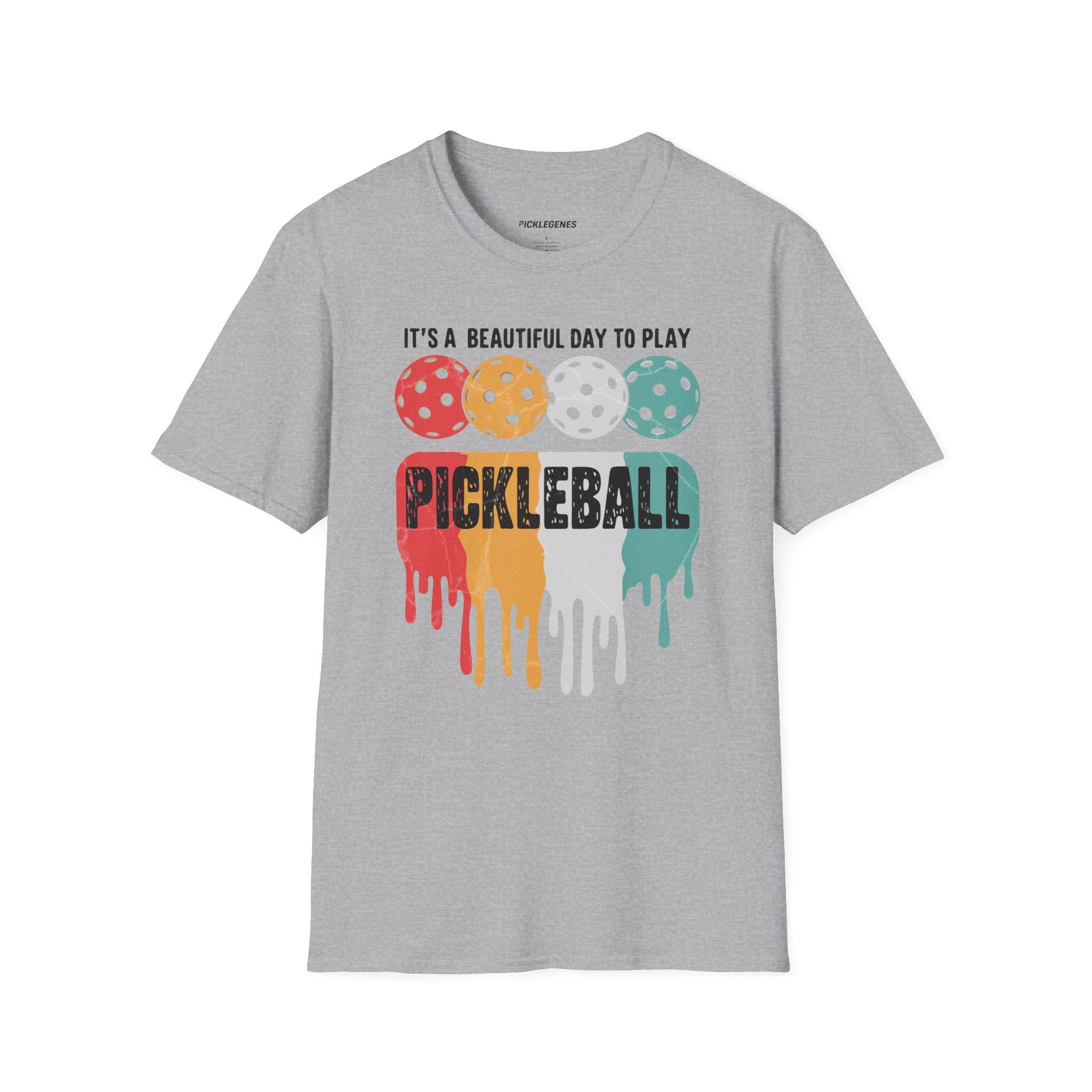 It's A Beautiful Day To Play Pickleball T-shrit - Pickleball T-Shirt Design 11