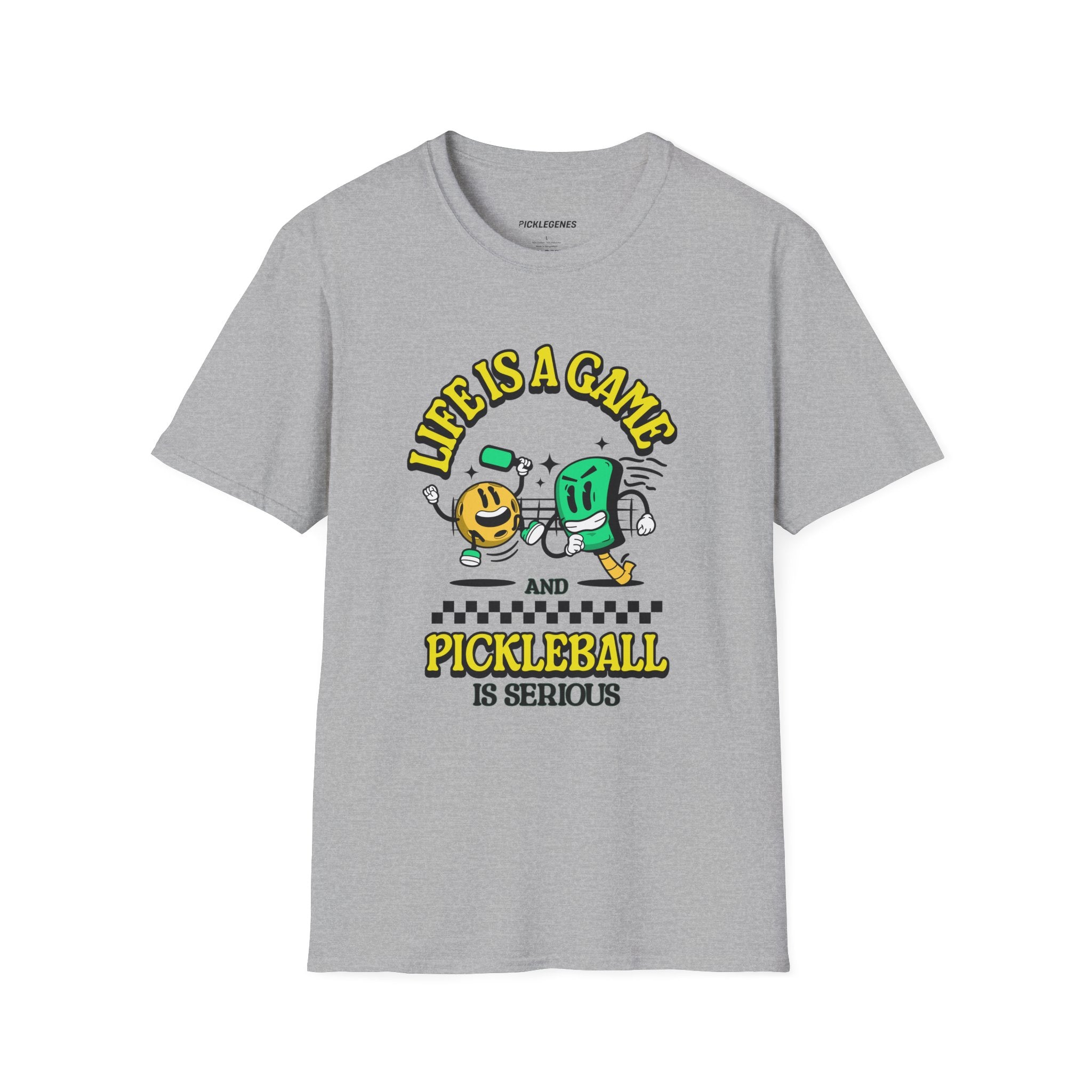 Life Is A Game Pickleball T-Shirt - Pickleball T-Shirt Design 10