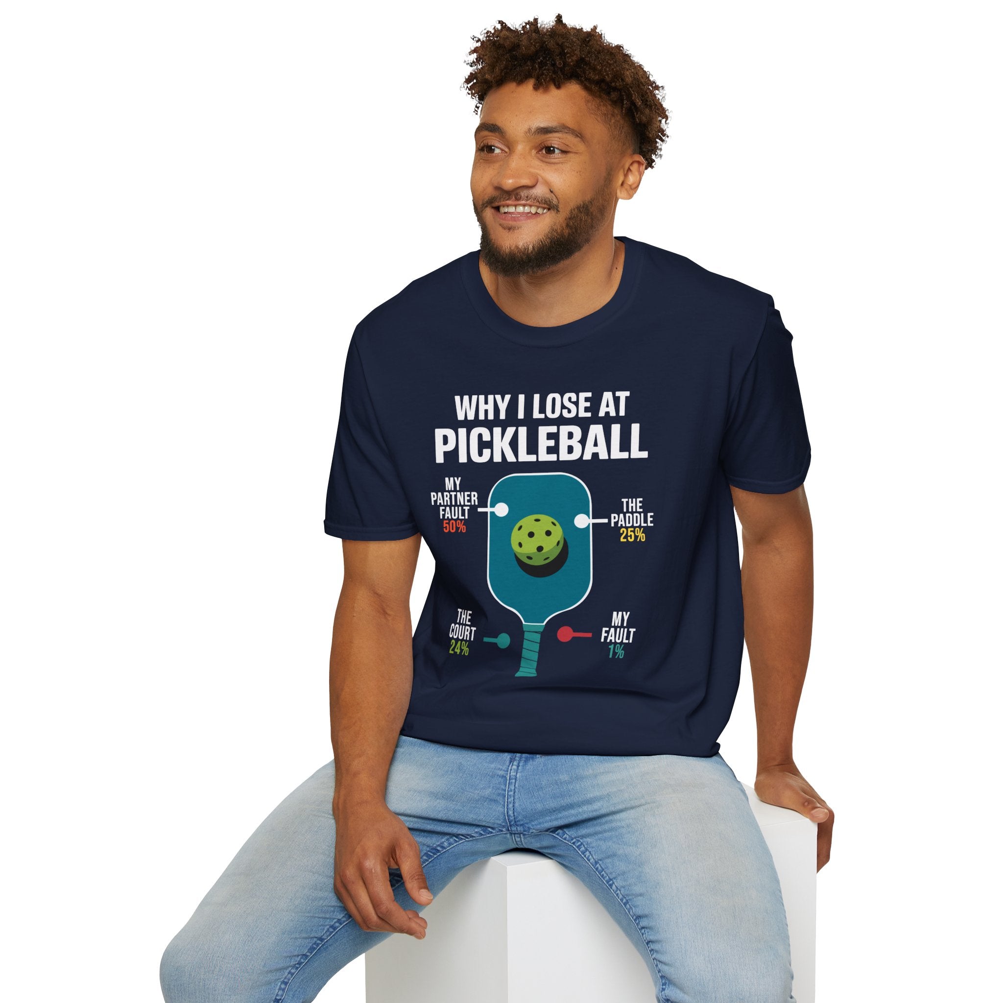 Why I Lose At Pickleball T-shirt - Pickleball T-Shirt Design 21