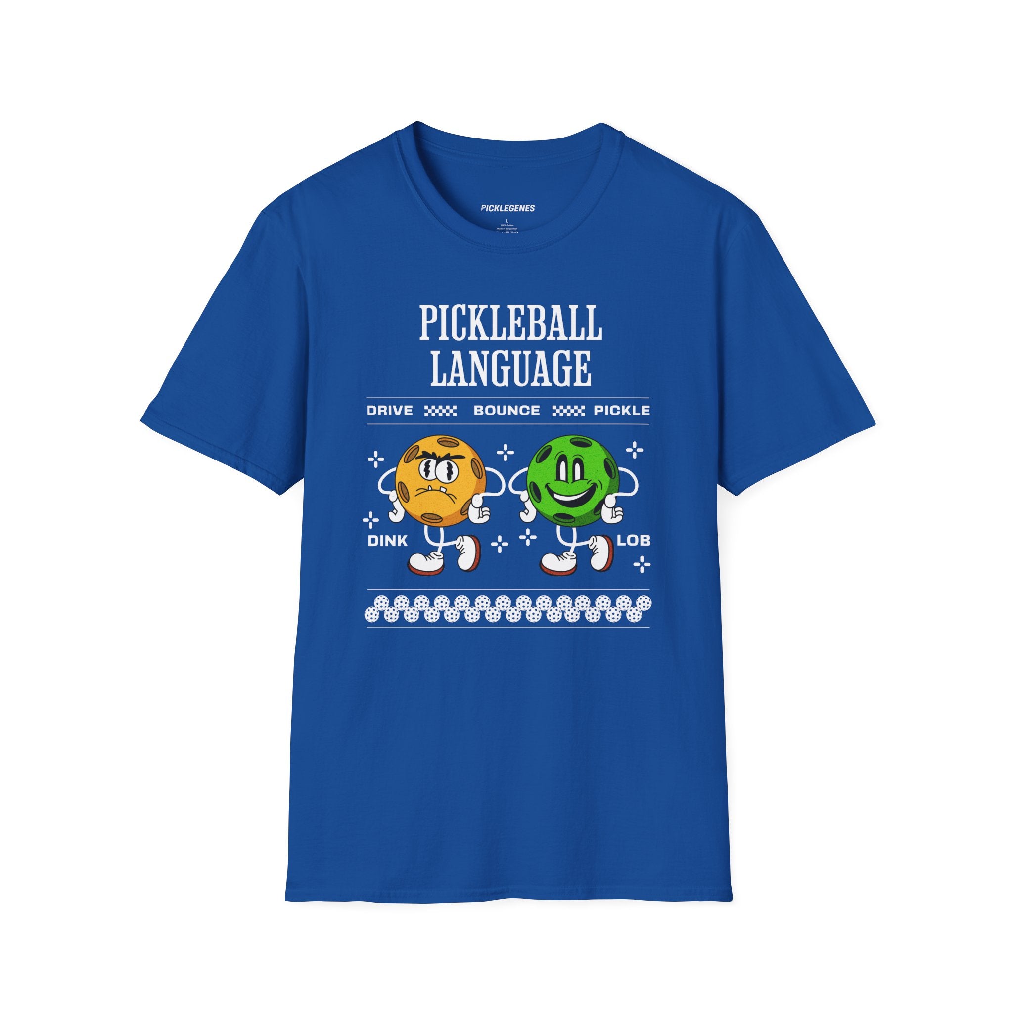 Pickleball Language Funny Pickleball T-shirt - Pickleball T-Shirt Design 12