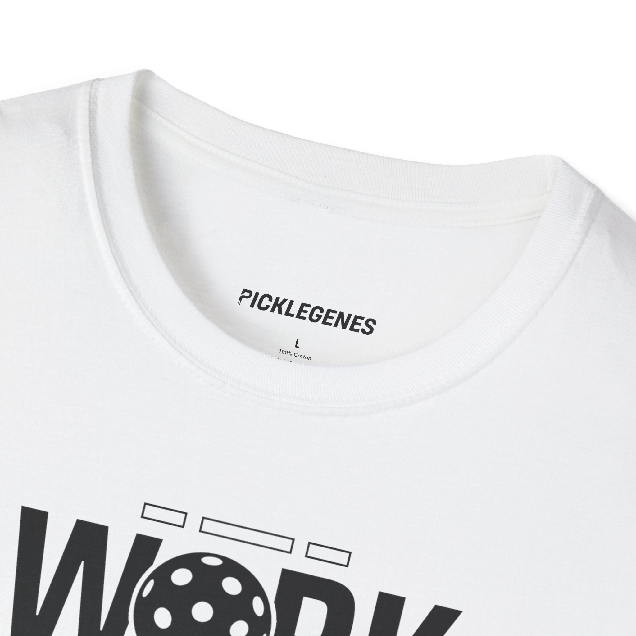 Work Hard And Play Big Pickleball T-shirt - Pickleball T-Shirt Design 16