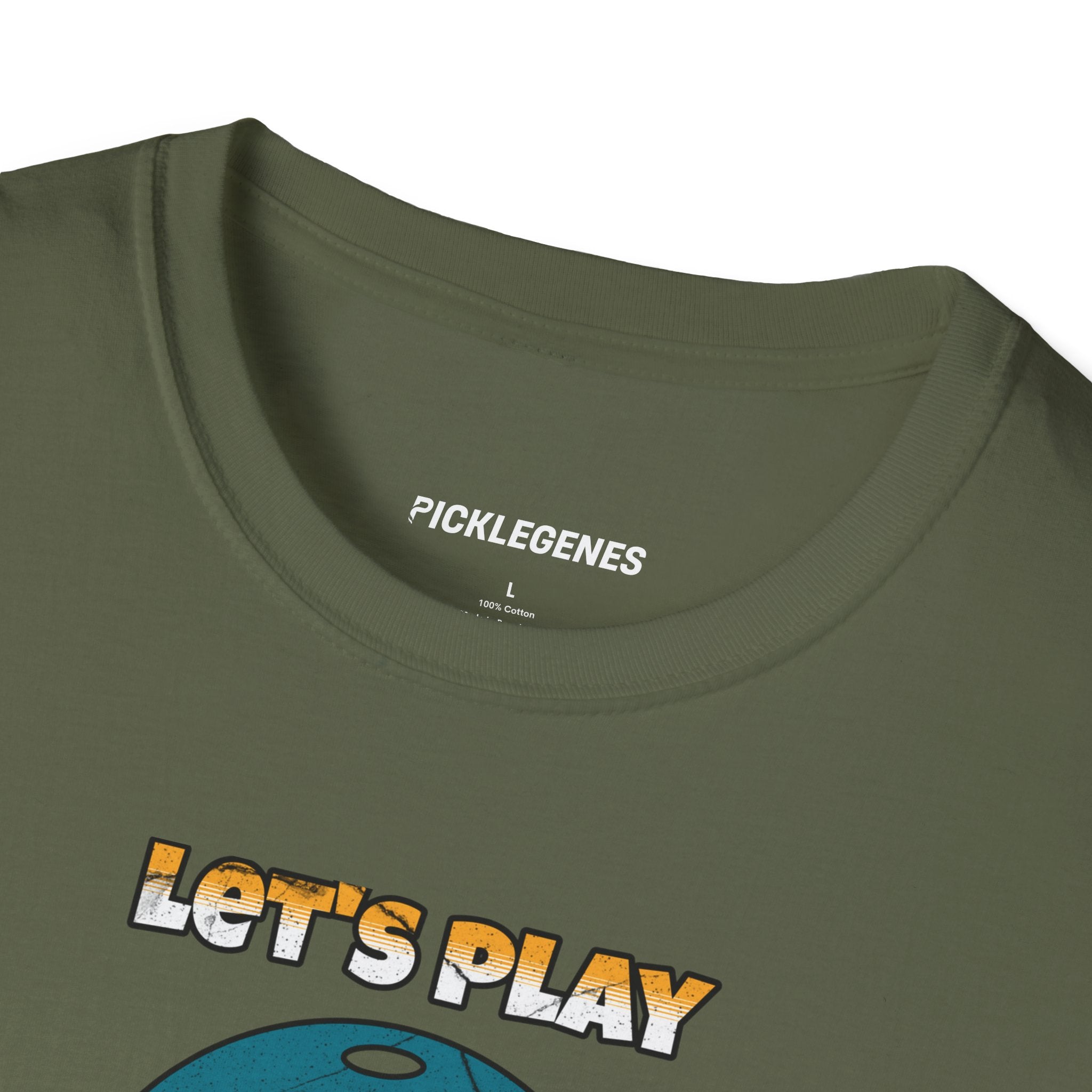 Let's Play Pickleball T-shirt - Pickleball T-Shirt Design 25