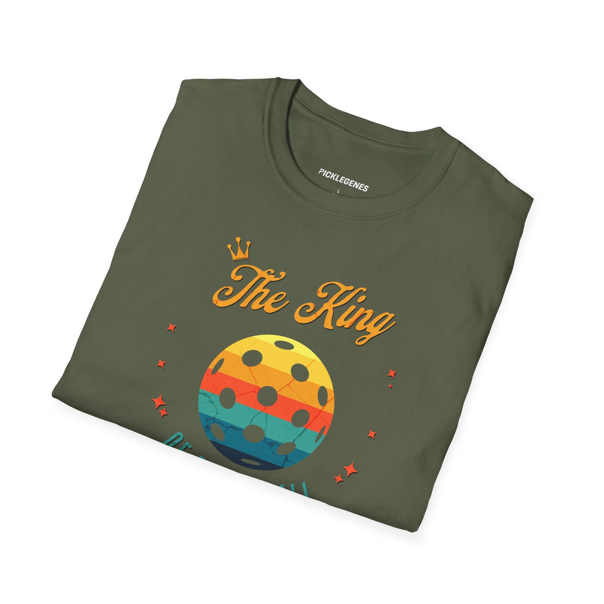 The King Of Pickleball T-shirt for Men - Pickleball T-Shirt Design 26