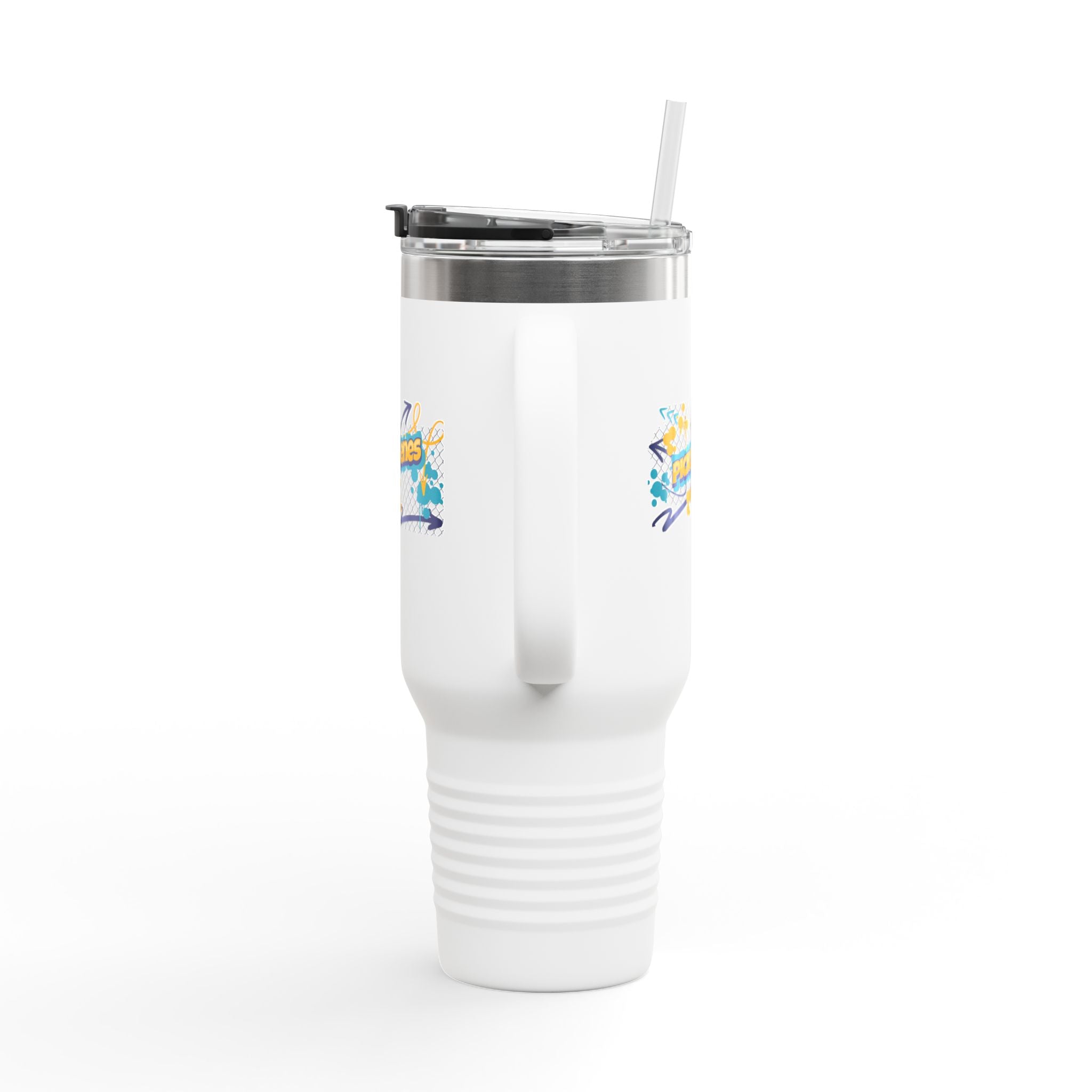 Picklegenes Graffiti Insulated Travel Mug