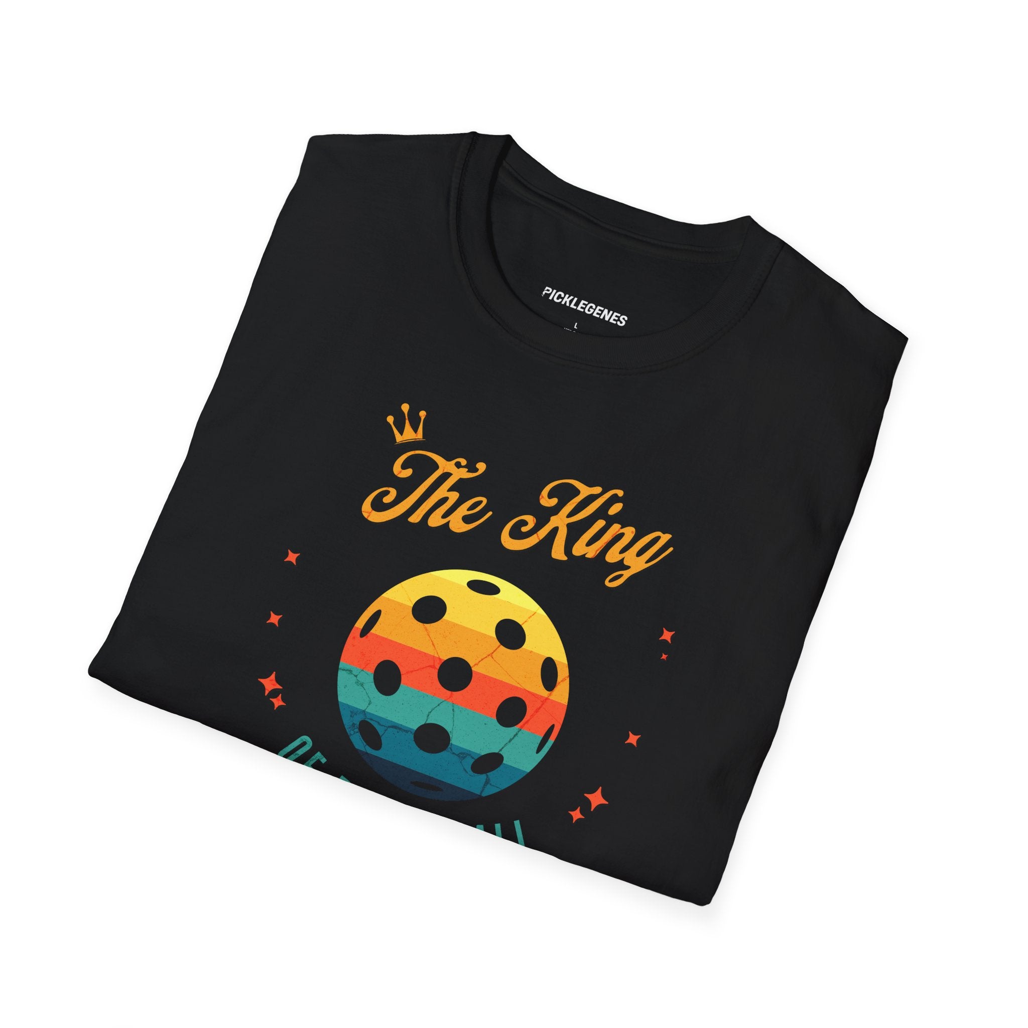The King Of Pickleball T-shirt for Men - Pickleball T-Shirt Design 20