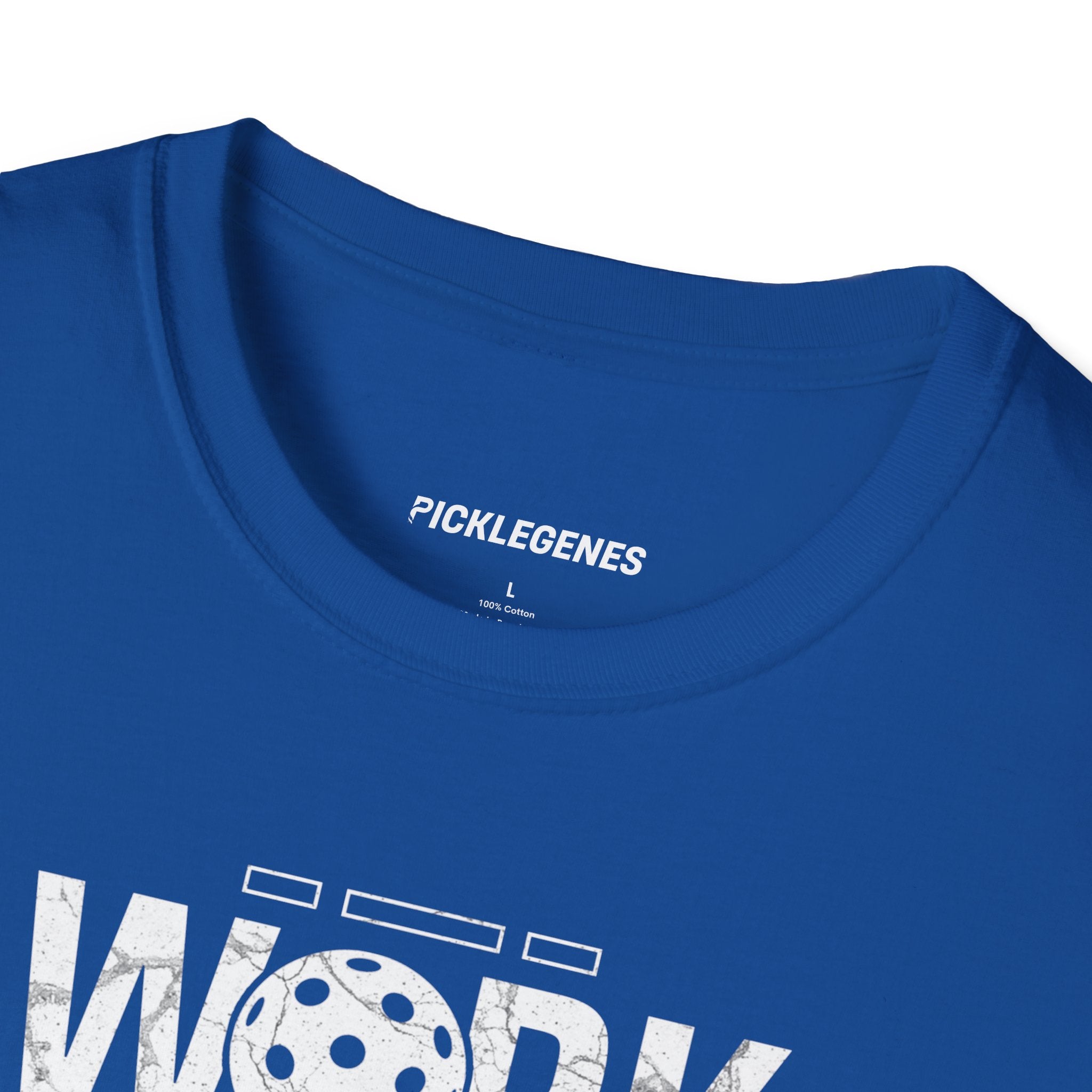 Work Hard And Play Big Pickleball T-shirt - Pickleball T-Shirt Design 28