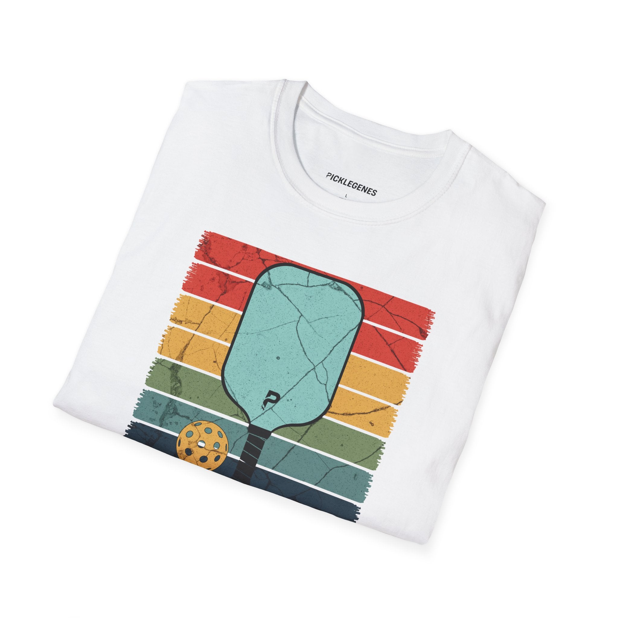 Picklegenes Paddle And Ball Pickleball T-shirt - Pickleball T-Shirt Design 17