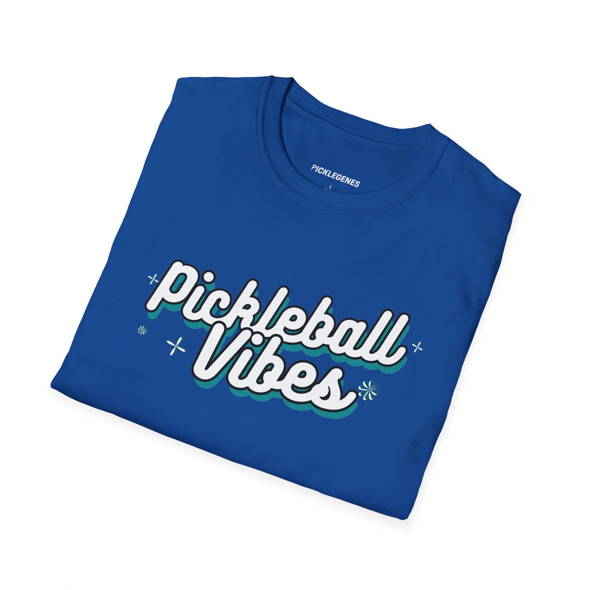 Pickleball Vibes Typo Pickleball T-Shirts - Pickleball T-Shirt Design 29