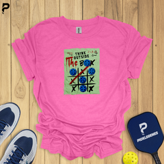 Think Outside The Box Pickleball T-Shirt – Cool Pickleball Shirt for Men & Women