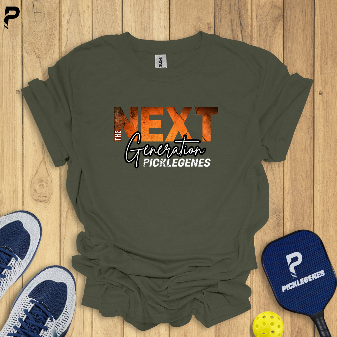 The Next Generation Pickleball T-Shirt - Pickleball T-Shirt Design 6