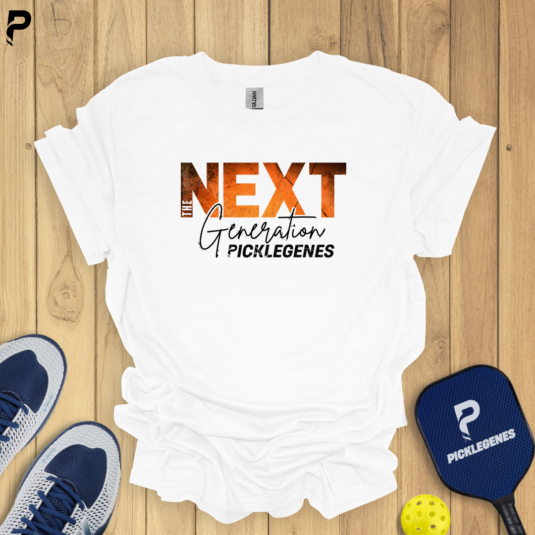 The Next Generation Pickleball T-Shirt - Pickleball T-Shirt Design 4