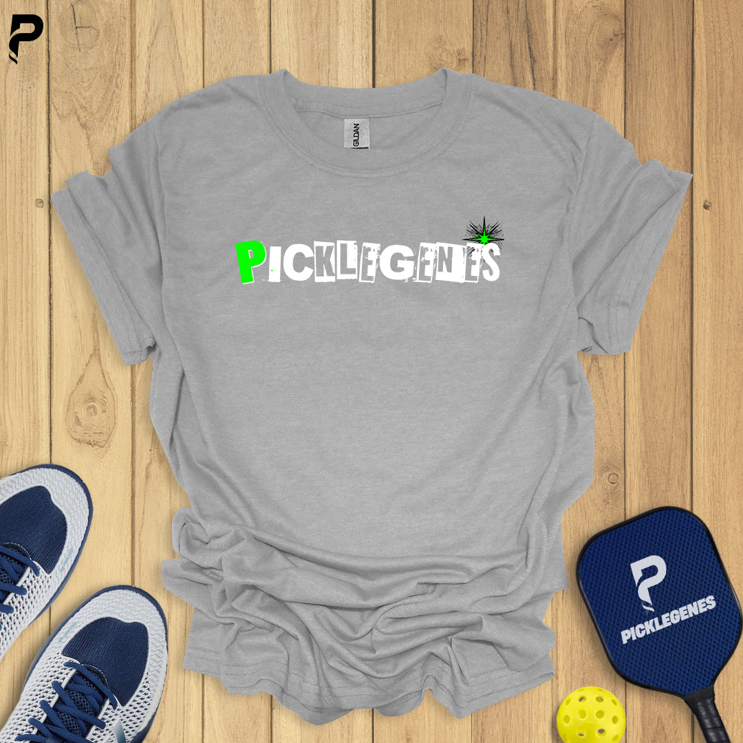 Picklegenes Pickleball T-shirt - Back View