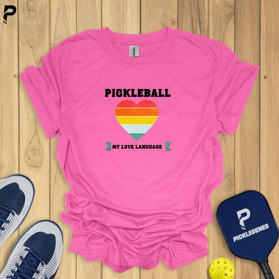 Pickleball My Love Language Pickleball T-shirt For Women - Pickleball T-Shirt Design 4