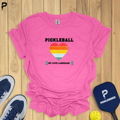 Pickleball My Love Language Pickleball T-shirt For Women - Pickleball T-Shirt Design 4