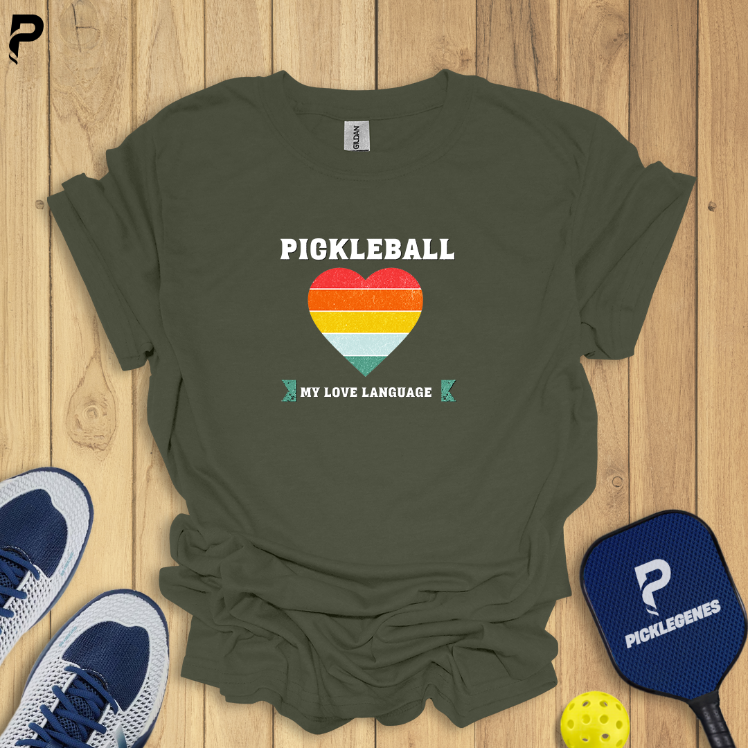 Pickleball My Love Language Pickleball T-shirt For Women - Pickleball T-Shirt Design 6