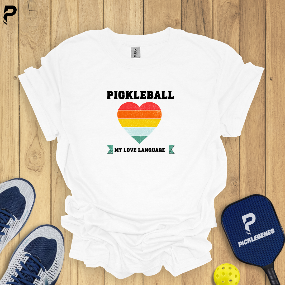 Pickleball My Love Language Pickleball T-shirt For Women - Pickleball T-Shirt Design 7