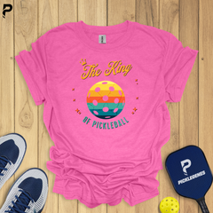 The King Of Pickleball T-shirt for Men - Pickleball T-Shirt Design 4