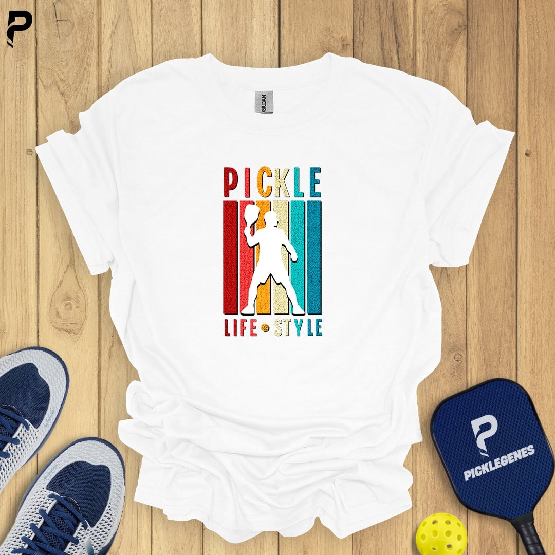 Pickleball Life Style Cool Pickleball T-shirt for Men and Women - Pickleball T-Shirt Design 5