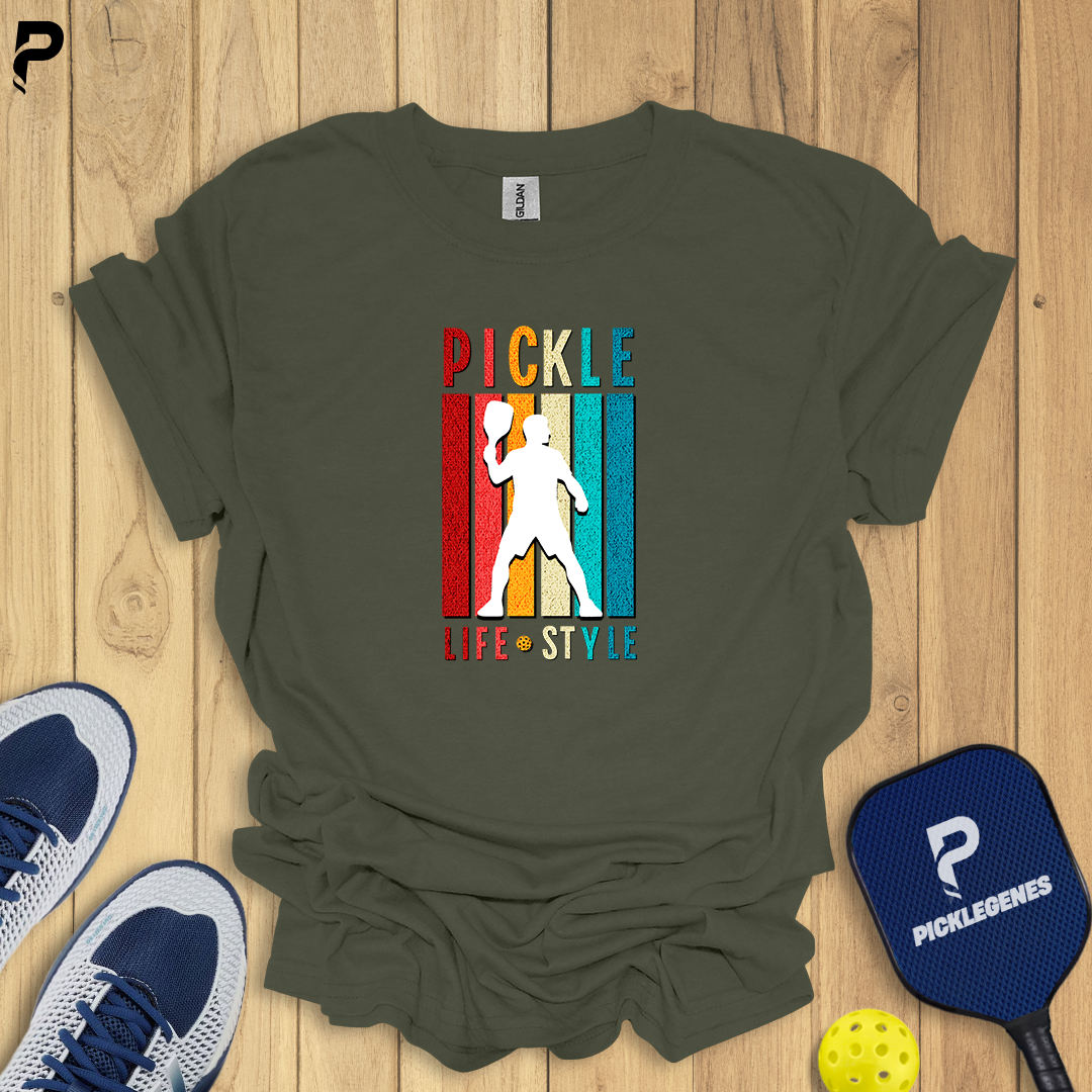 Pickleball Life Style Cool Pickleball T-shirt for Men and Women - Pickleball T-Shirt Design 7