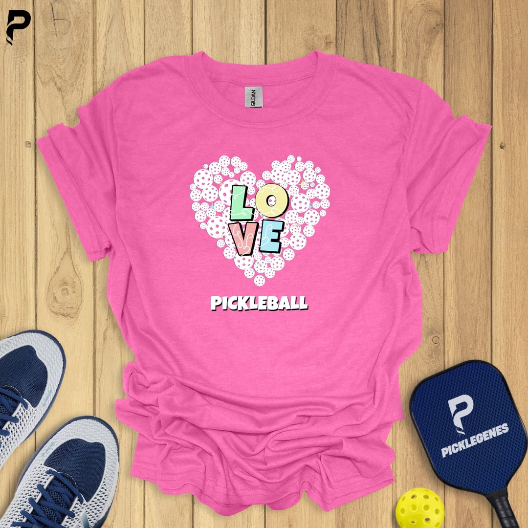 Love Pickleball T-shirt - Pickleball T-Shirt Design 5