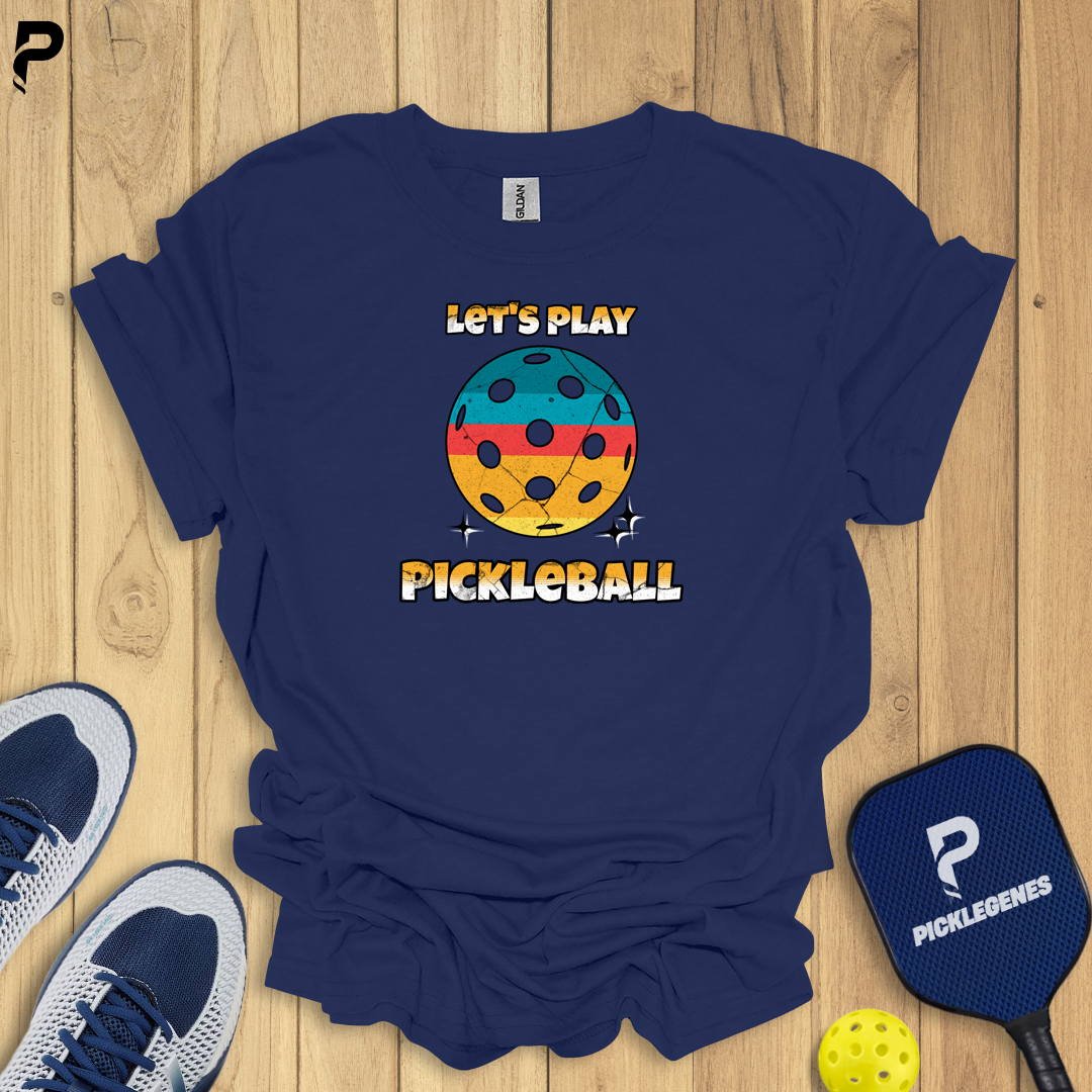 Let's Play Pickleball T-shirt - Pickleball T-Shirt Design 7