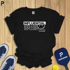 Influential Pickleball T-shirt - Back View