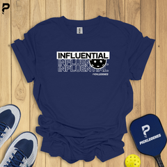 Influential Pickleball T-shirt - Size Chart
