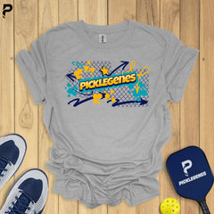 Picklegenes Graphic Pickleball T-shirt - Back View
