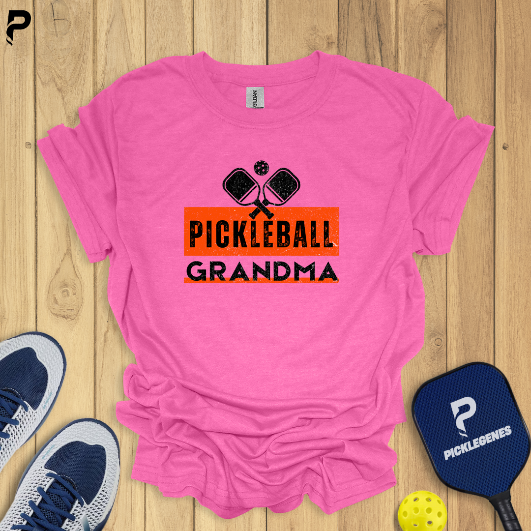 Pickleball Grandma Pickleball T-shirt - Size Chart