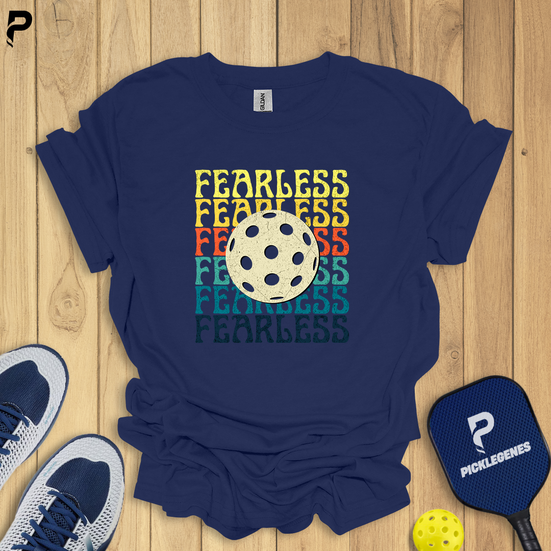 Fearless New Athletic Pickleball T-shirt - Best Pickleball Shirts to Wear for Leagues