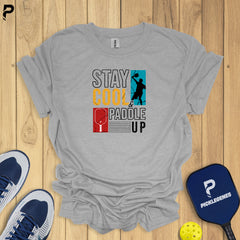 Simple Pickleball And Sunshine Stay Cool Pickleball T-Shirt for Men and Women - Pickleball T-Shirt Design 4