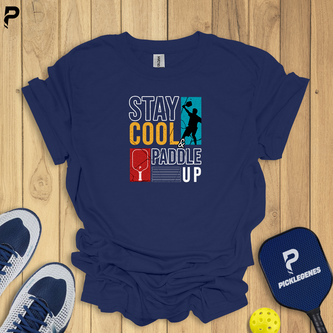 Simple Pickleball And Sunshine Stay Cool Pickleball T-Shirt for Men and Women - Pickleball T-Shirt Design 6