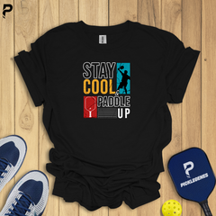Simple Pickleball And Sunshine Stay Cool Pickleball T-Shirt for Men and Women - Size Chart