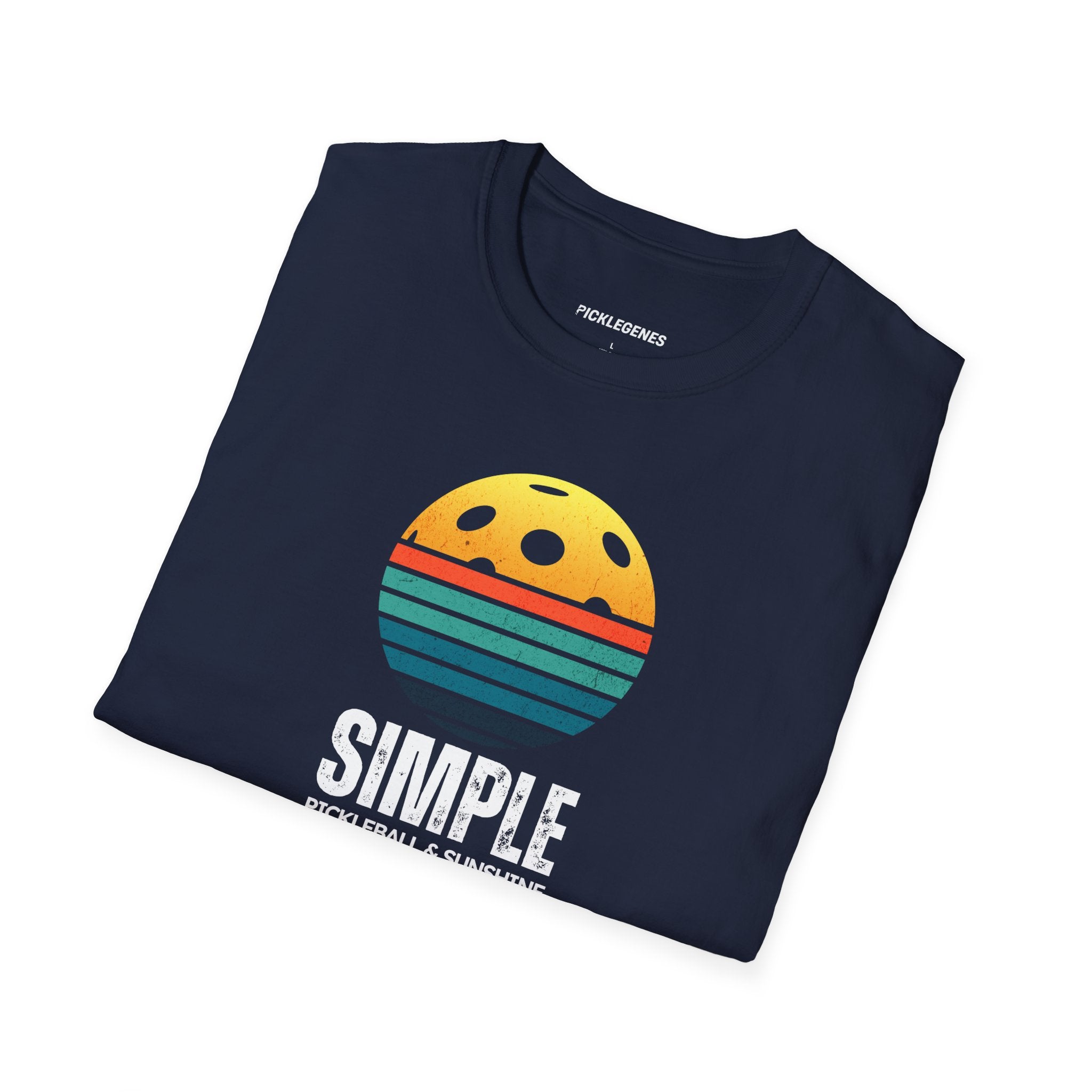 Simple Pickleball And Sunshine Pickleball T-shirt - Pickleball T-Shirt Design 32