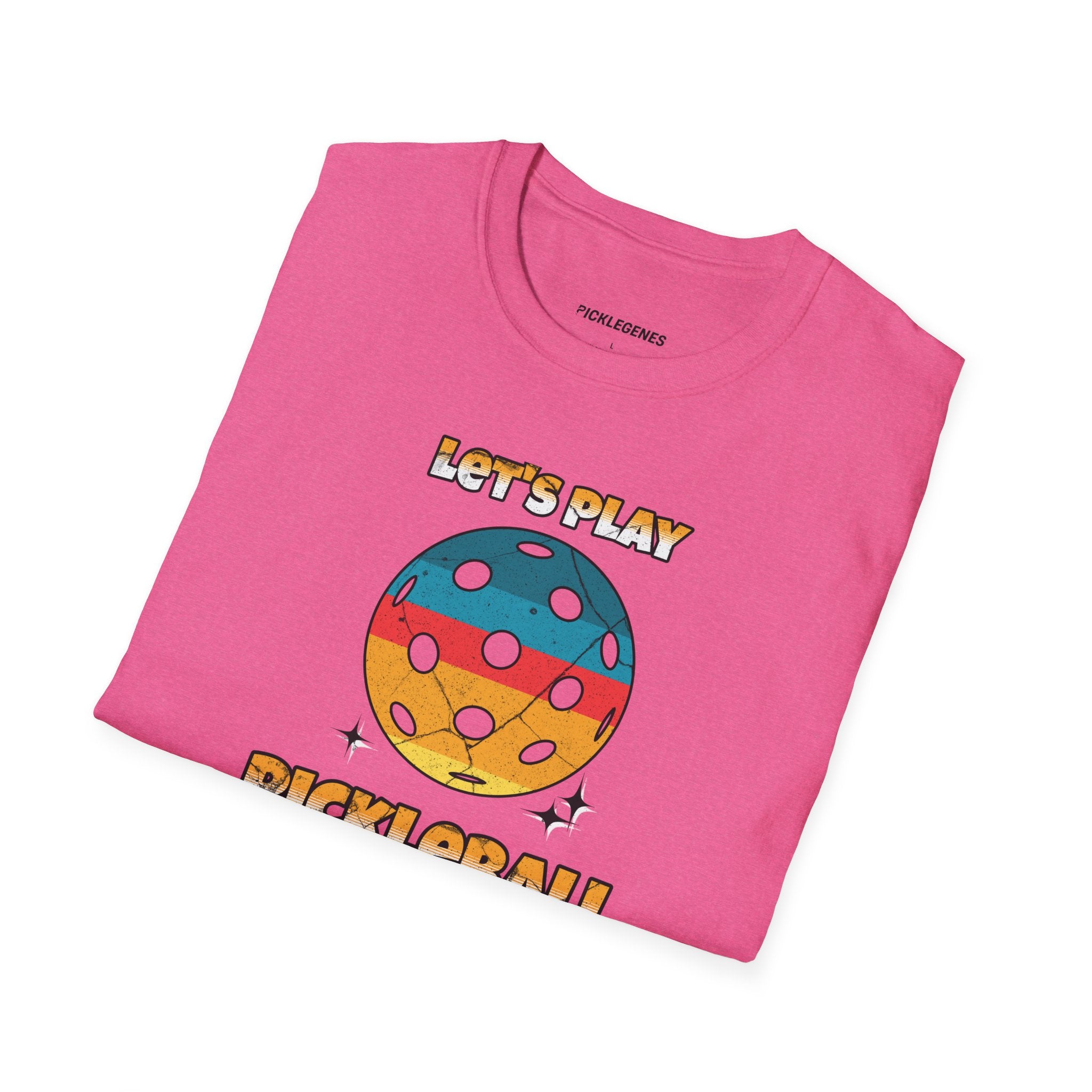 Let's Play Pickleball T-shirt - Pickleball T-Shirt Design 35