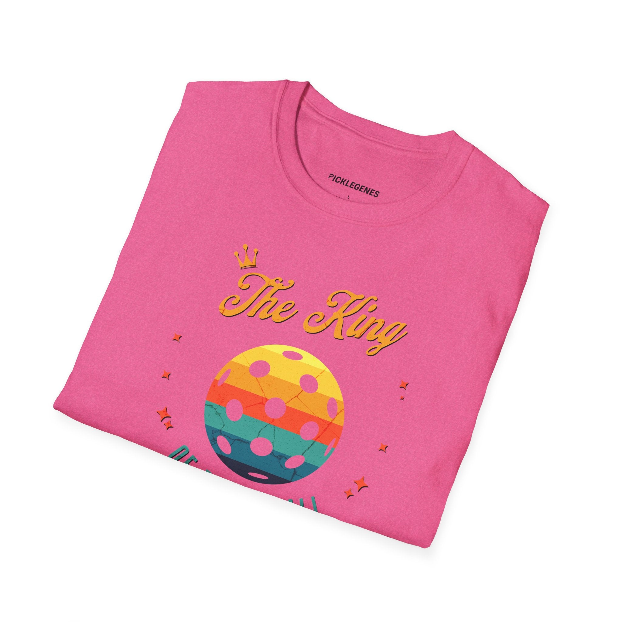 The King Of Pickleball T-shirt for Men - Pickleball T-Shirt Design 35