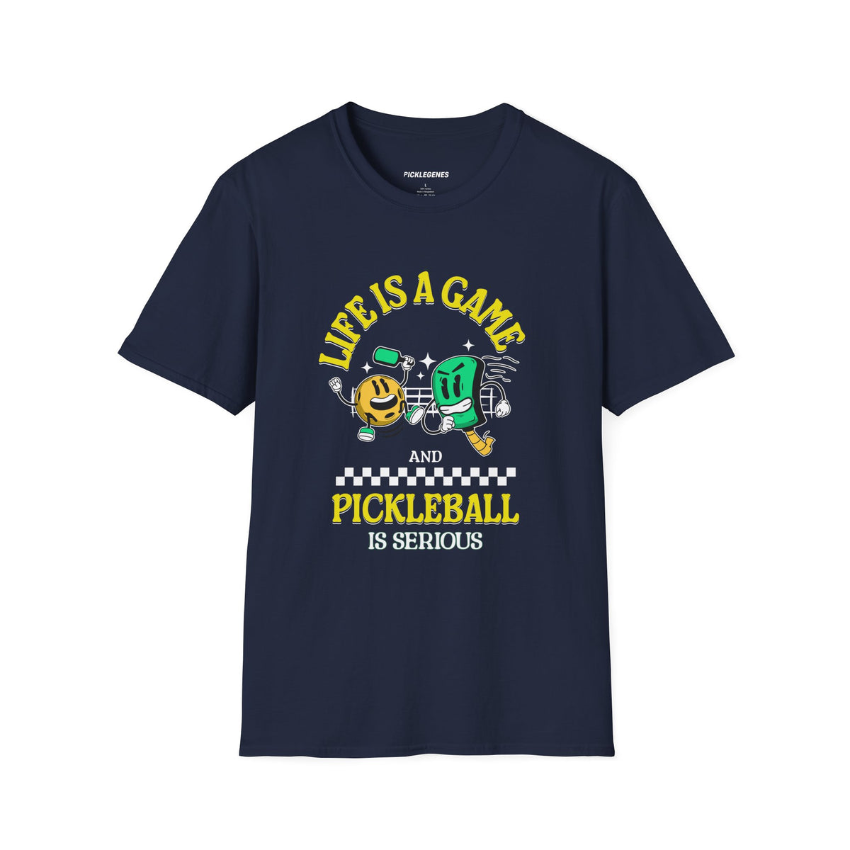 Life Is A Game Pickleball T-Shirt - Pickleball T-Shirt Design 13