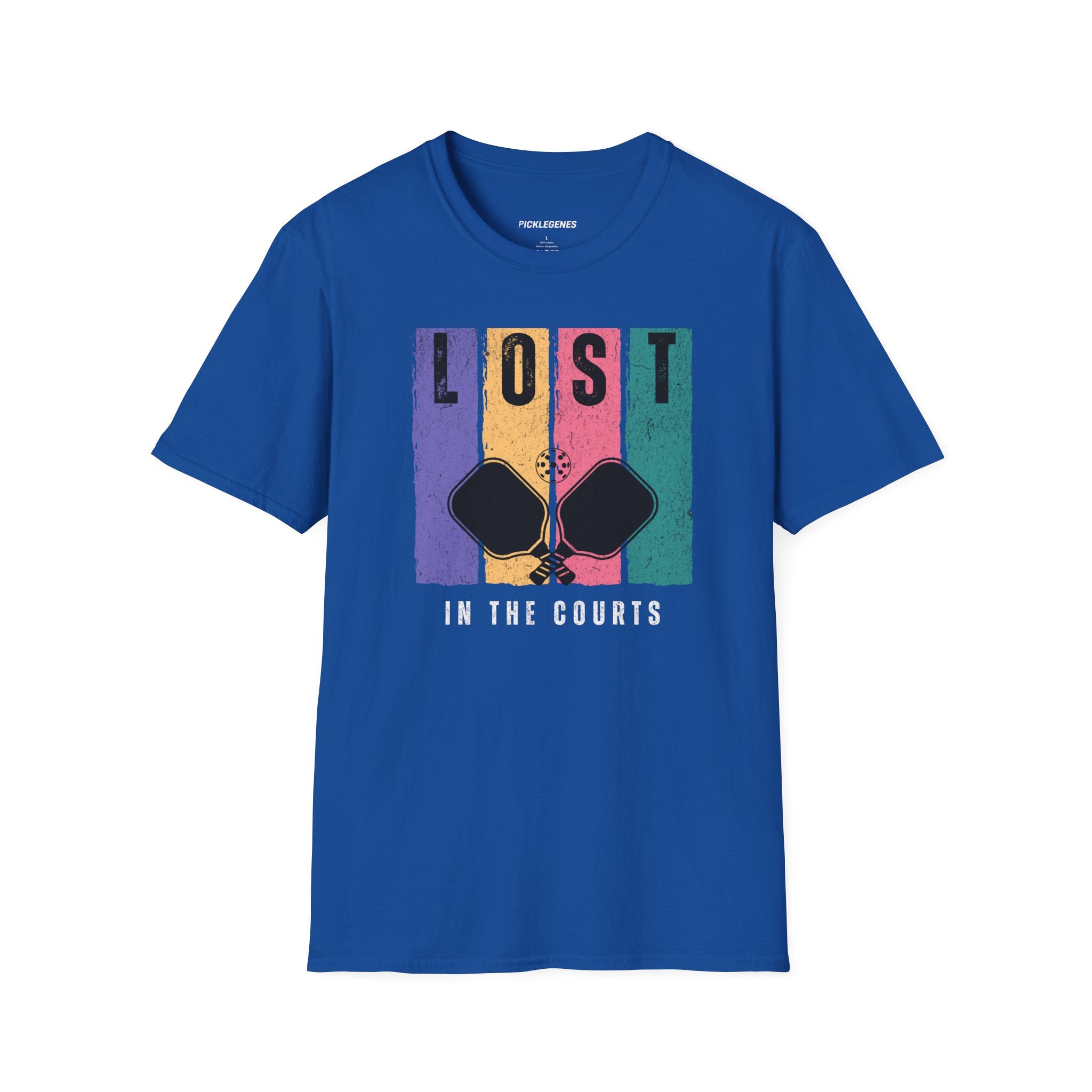 Lost In The Courts - Pickleball T-Shirt Design 12